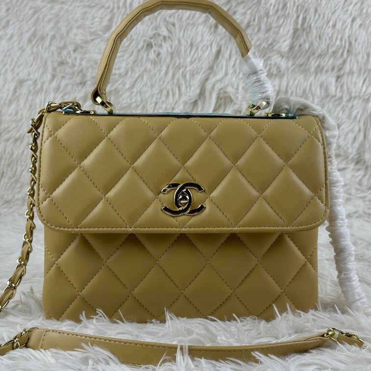 Ch**el top handle bags